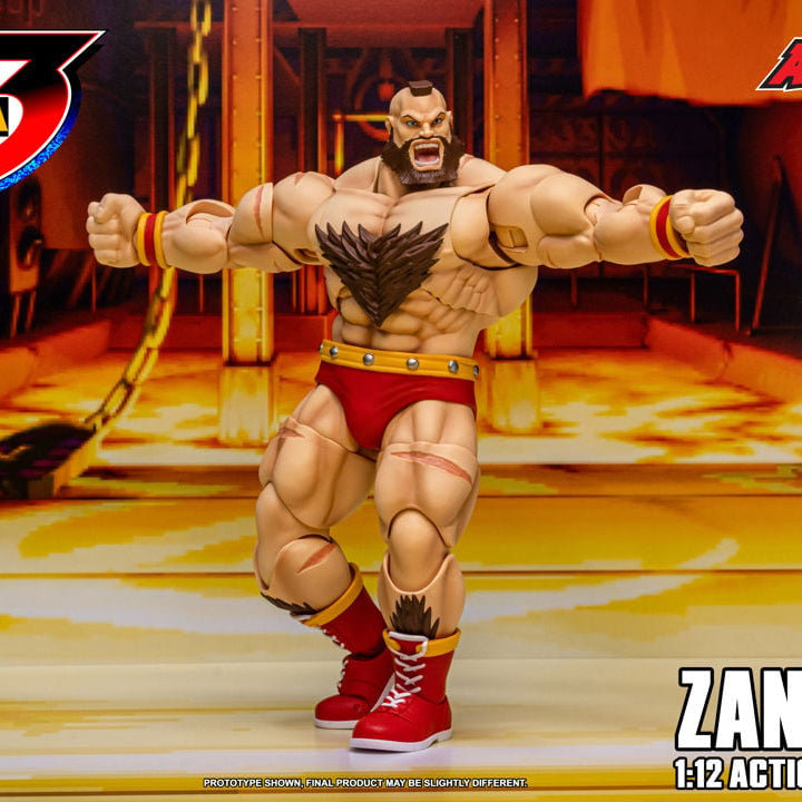 Storm Arena: Street Fighter Alpha 3 - ZANGIEF 1/12 Scale Action