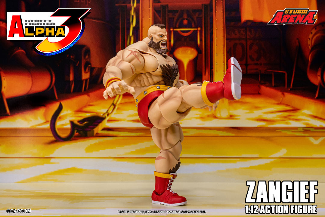 Storm Arena: Street Fighter Alpha 3 - ZANGIEF 1/12 Scale Action