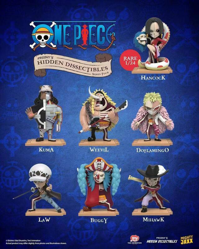 Freeny's Hidden Dissectibles: One Piece Wave 4 (Each) - Hobby Bee