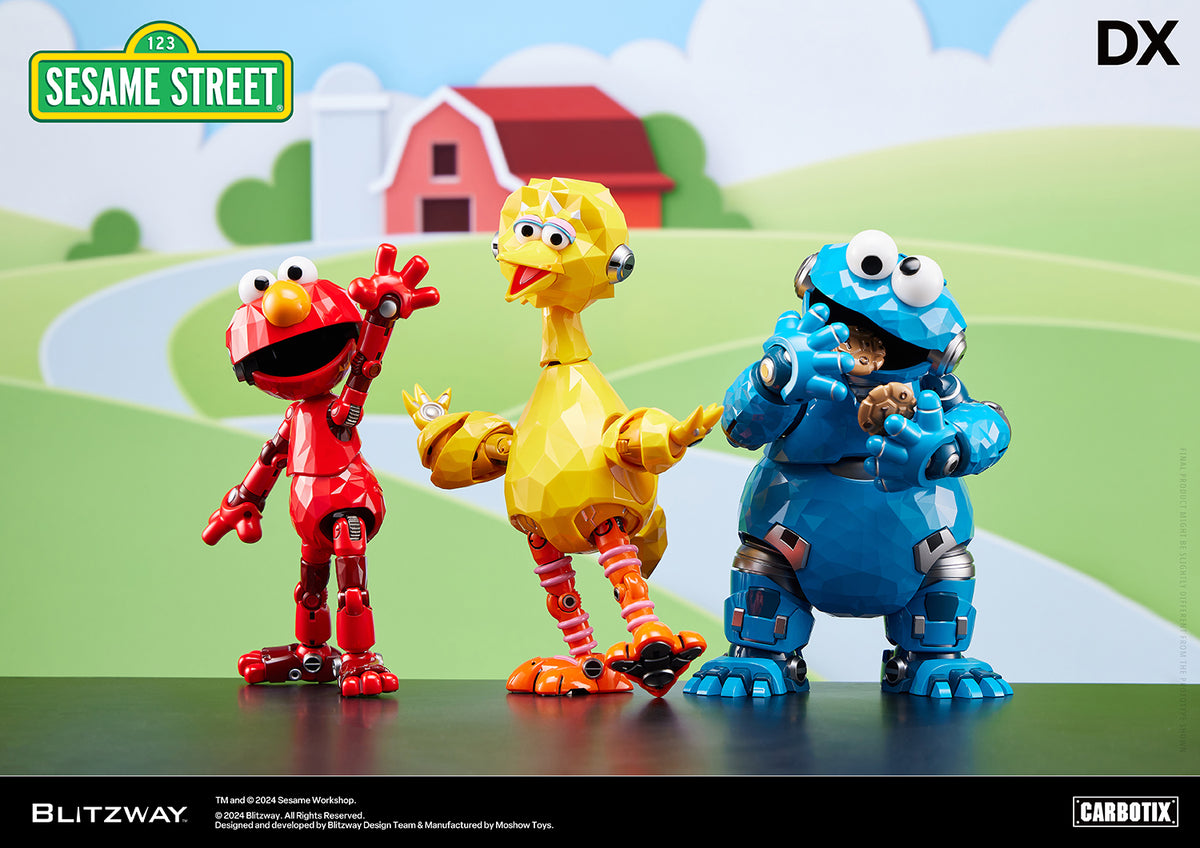 Sesame Street Carbotix DX Ver. Action Figures (Set of 3) - Hobby