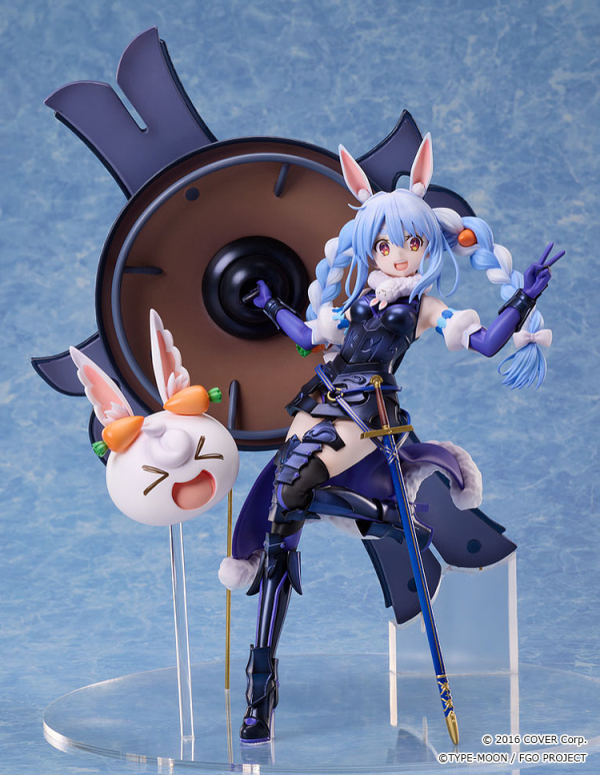 Usada Pekora フィギュア & ラバーチャーム 3個セット Usada Pekora × Mash Kyrielight Collaboration Figure - Hobby Bee Canada