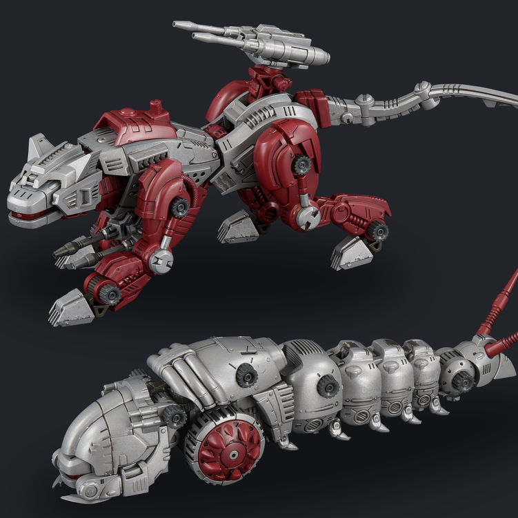 ZOIDS RMZ-019 Hell Cat & Molga Zenebus Color Set - Hobby Bee Canada