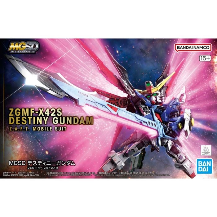 Bandai Hobby MGSD DESTINY GUNDAM - Hobby Bee Canada