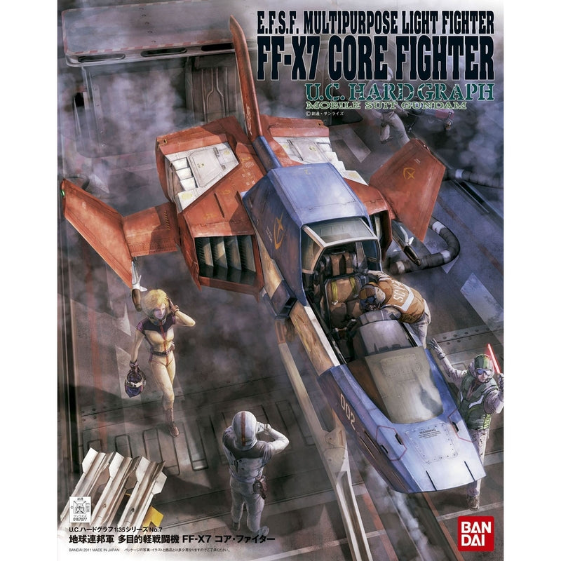 Bandai Hobby 1/35 U.C. HARD GRAPH FF-X7 Core Fighter - Hobby Bee