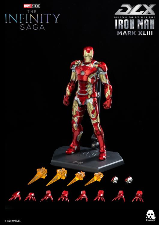 アイアンマン マーク43 DLX threezero 1/12 マーベル・スタジオ: インフィニティ・サーガ DLX アイアンマン