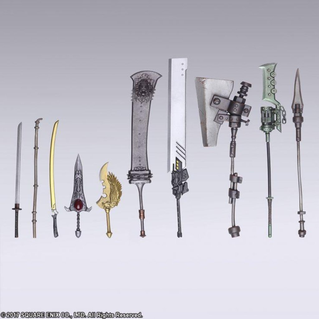Square-Enix Bring Arts NieR Automata Trading Weapon Collection