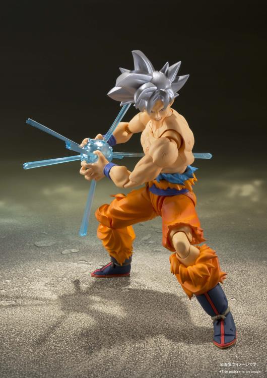 Figural SHF Dragon Ball Super Son Goku Ultra Instinc PVC Action Figure  Desktop Decoration Toy