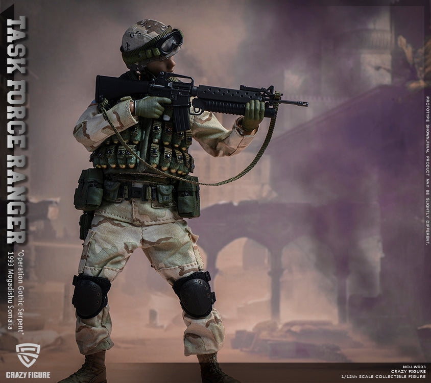 CRAZY FIGURE LW003 US Military 75th Rangers Regiment - Grenadier 1