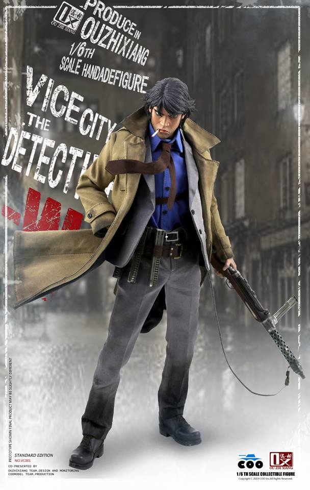 COOMODEL x OUZHIXIANG 1/6 バイスシティ ディテクティブ 1/6 Coomodel OuZhiXiang Vice City The Detective W Exclusive