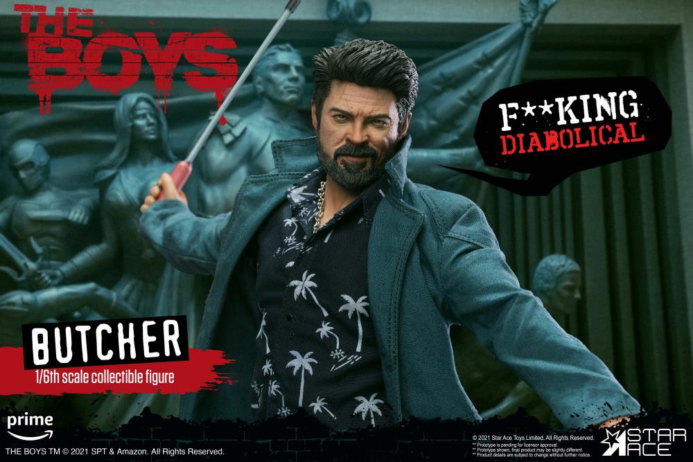 The Boys Billy Butcher (Deluxe Ver.) 1/6 Scale Figure - Hobby Bee