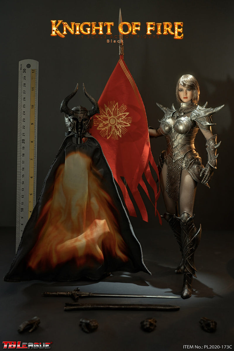 TBLeague [PL-2020-173C] Knight of Fire Black 1/6 - Hobby Bee Canada