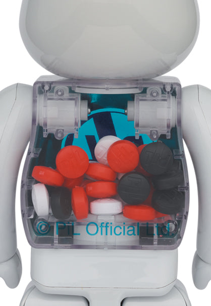 MEDICOM TOY - BE@RBRICK PiL CHROME Ver. 1000％ medicom Hobby Bee Canada