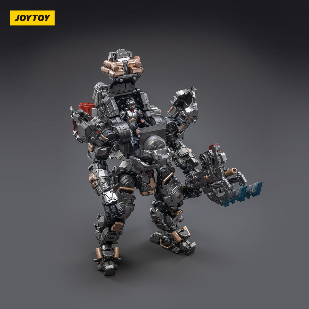 JOY TOY Steel Bone 09 Fighting Mecha Silver Guardian 1/25 Figure