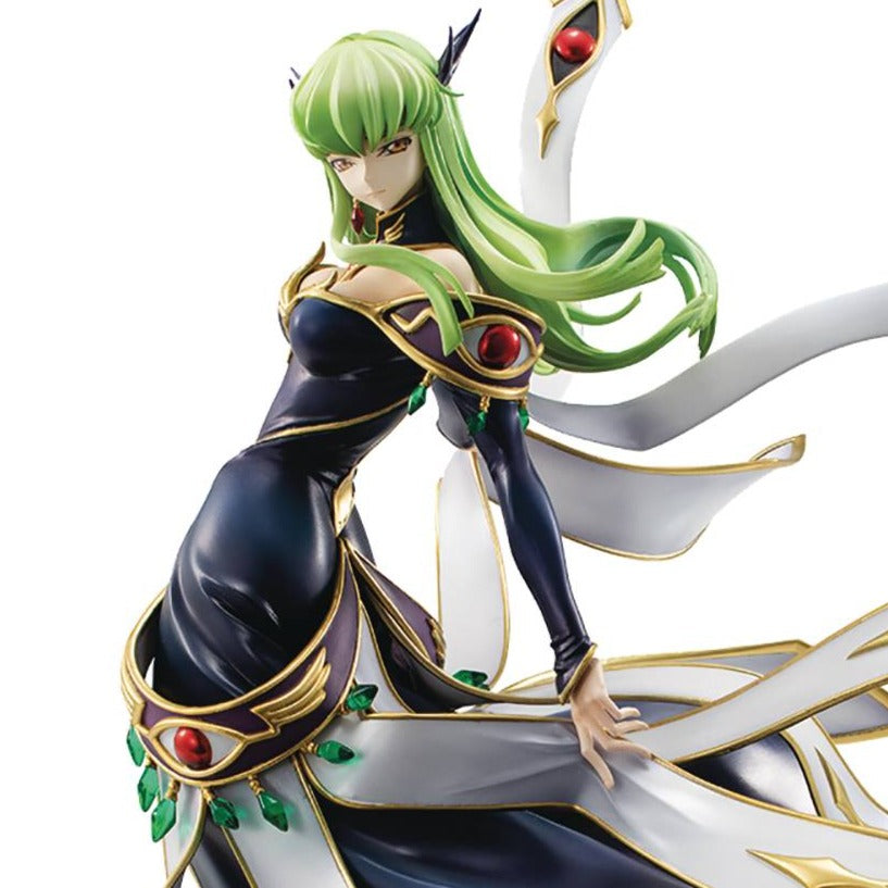 Megahouse Code Geass Lelouch Of The Rebellion G.e.m. Series C.c. Britannian Costume Figure Multicolor