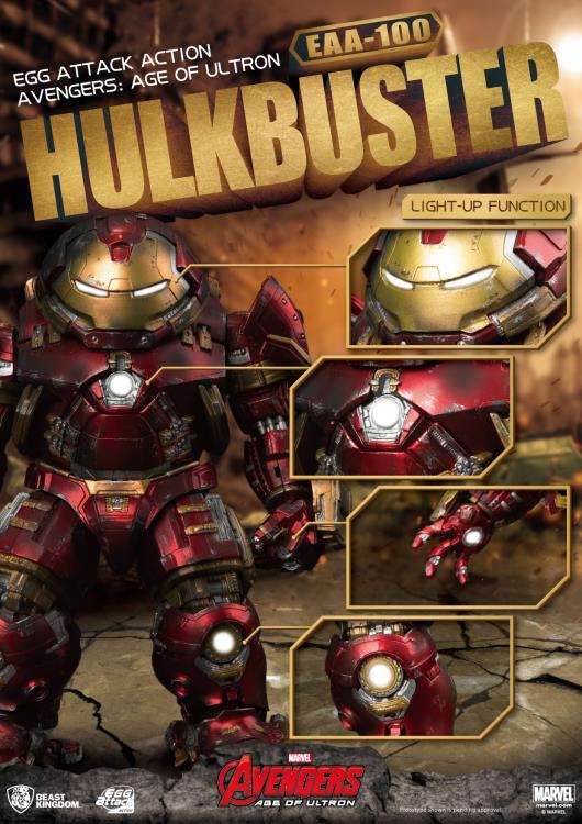 Beast Kingdom Egg Attack Action Avengers: Age of Ultron Hulkbuster