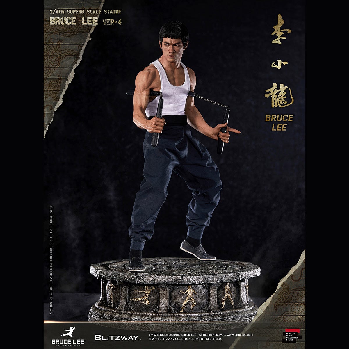Bruce Lee Bust 3/4 Scale Limited Run -  Israel