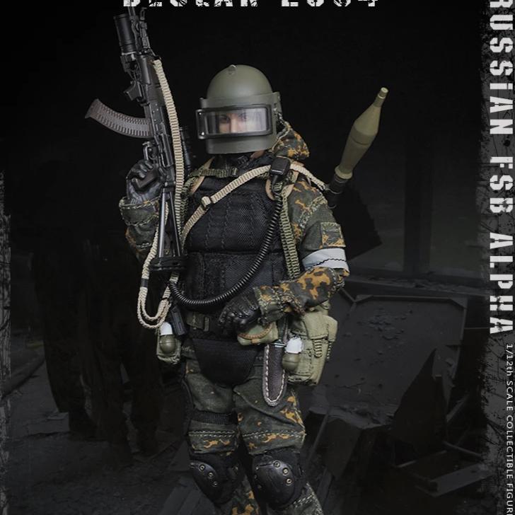 CRAZY FIGURE LW008 Russian Alpha Special Forces Grenadier 1/12