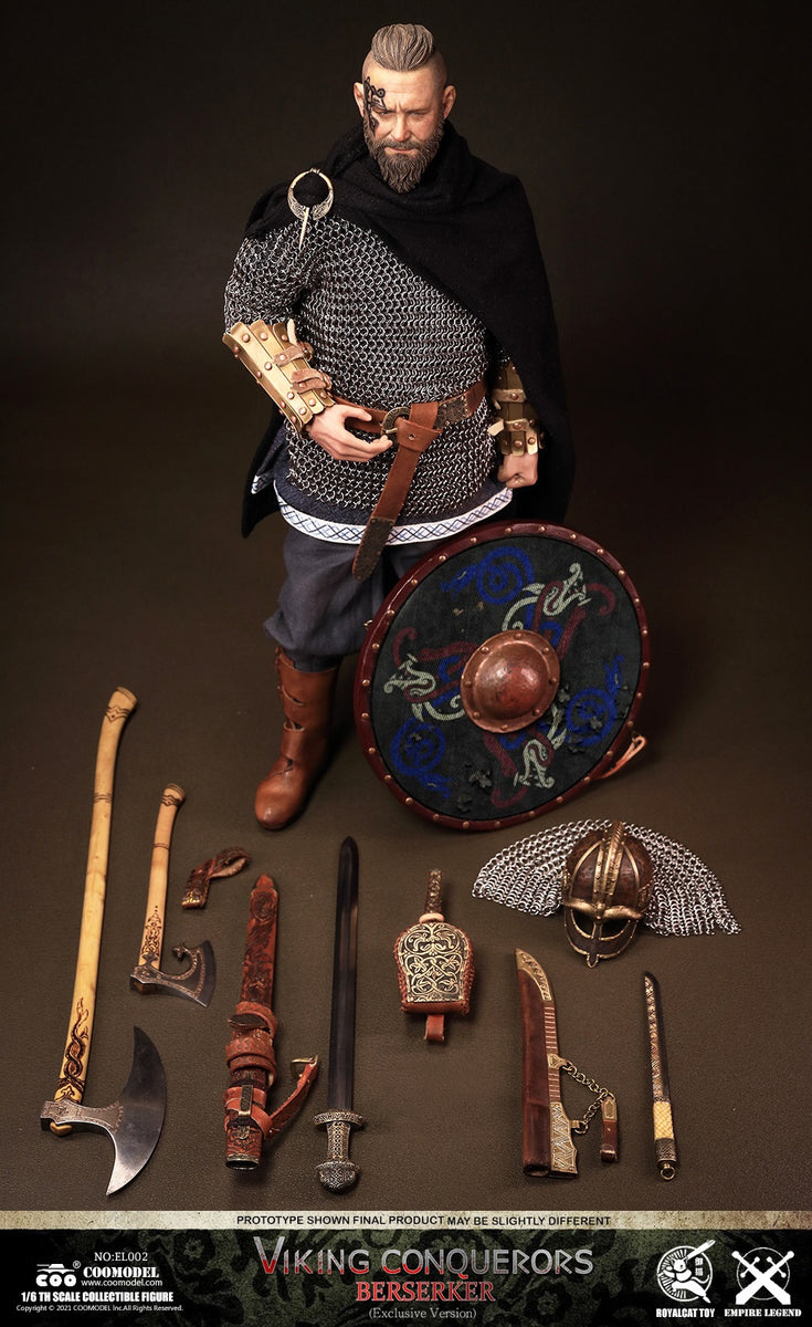 【ほぼ新品】EL0021/6 VIKING CONQUERORS バイキング COOMODEL [CM-EL002] VIKING CONQUERORS – BERSERKER EXCLUSIVE