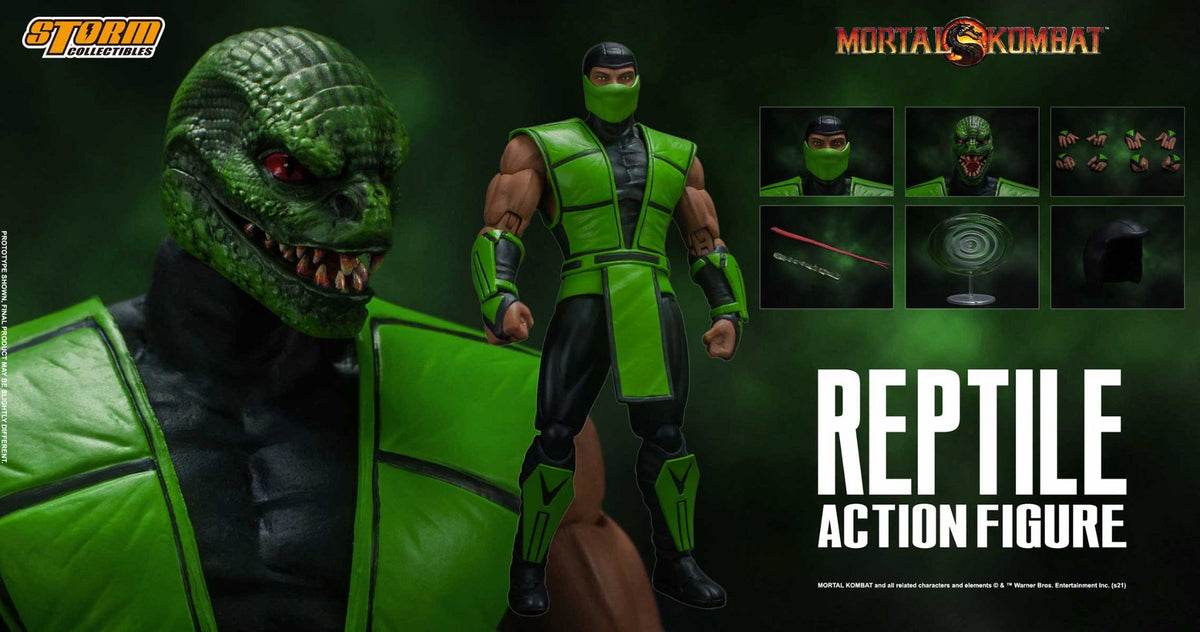 ストームコレクティブルズ　モータルコンバット Reptile Amazon.co.jp: Storm Collectibles - モータルコンバット - 爬虫類、1