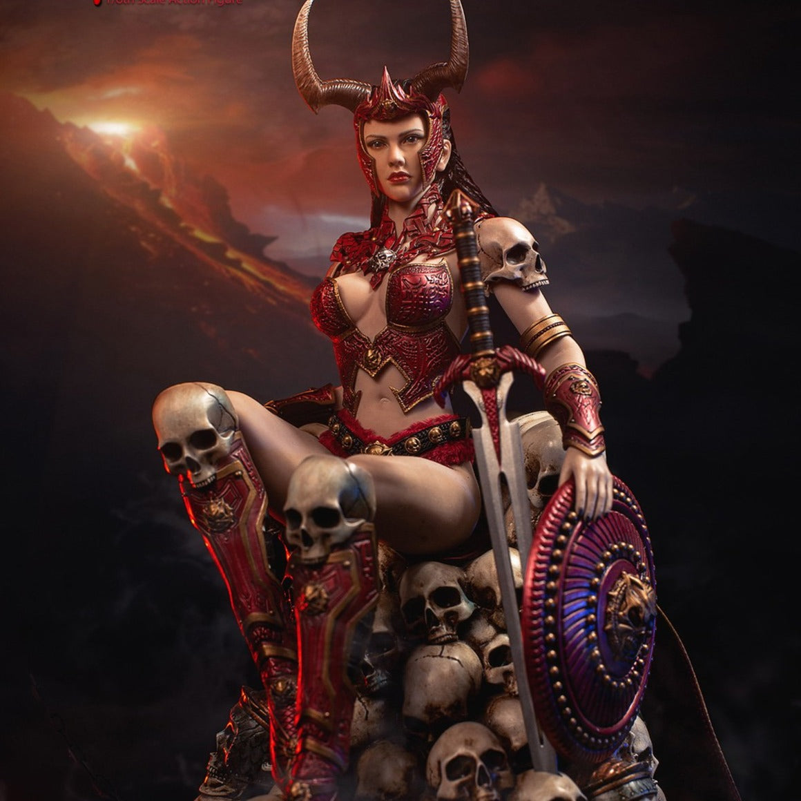 1/12 - Sariah Goddess Of War - Red Female Underwear – BlackOpsToys
