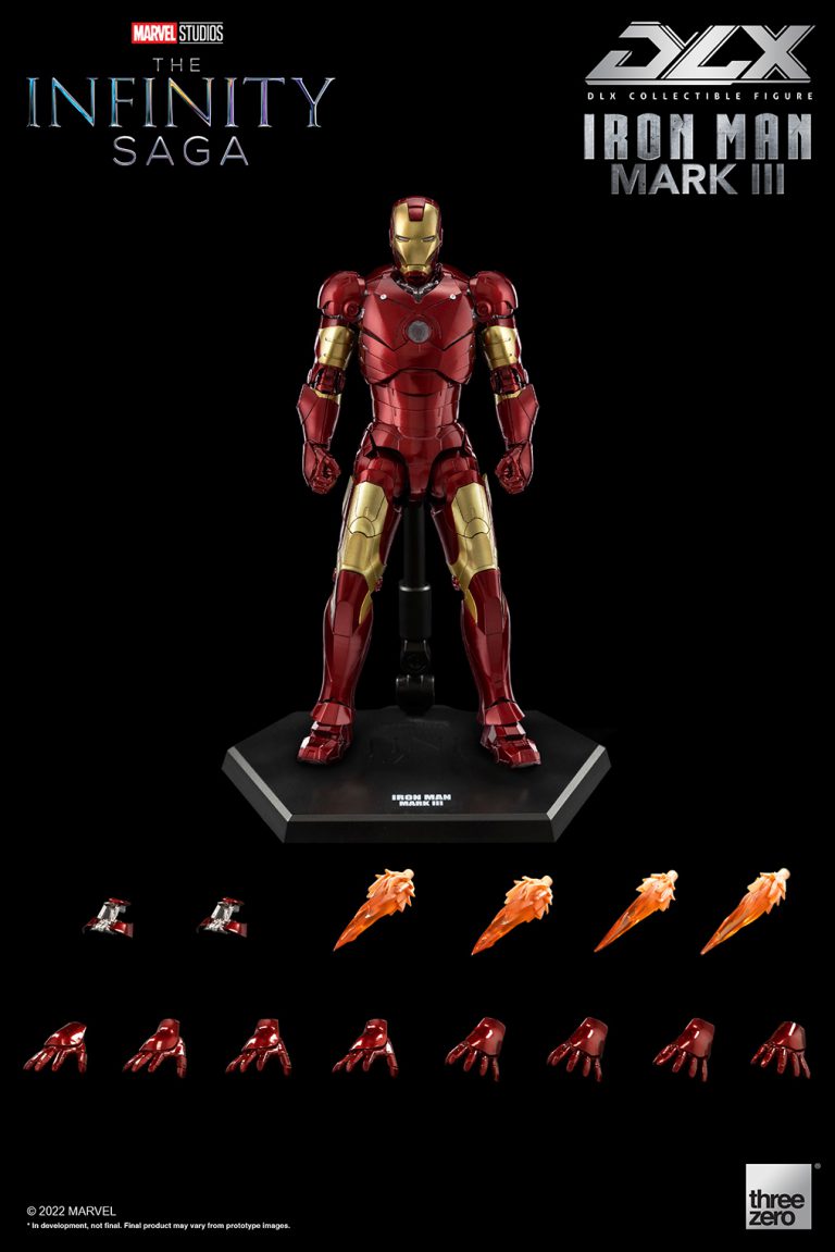 The Infinity Saga DLX Iron Man Mark 3 - Hobby Bee Canada