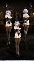 Bunny Girls Black 1/6 Scale Figure
