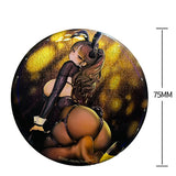 Champagne And Bunny Girl Rose Black Stockings