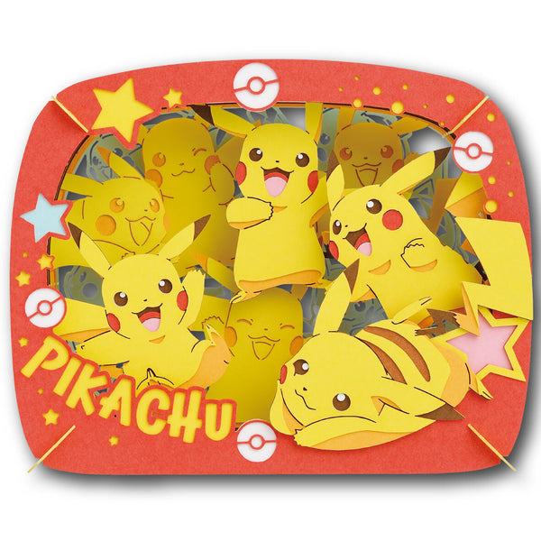 Lots of Pikachu "Pokemon" Paper Theater (PK-008)