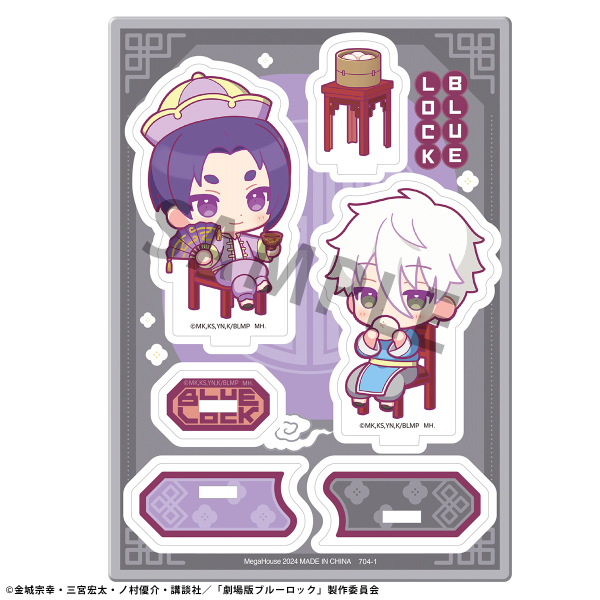 Acrylic Stands Buddycolle  The Movie BLUE LOCK - Episode Nagi- A：Seishiro Nagi＆Reo Mikage Yumcha ver. (1pc)