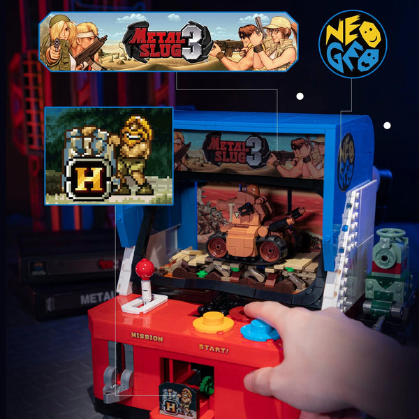Metal Slug Neogeo Arcade Machine Brick Kit