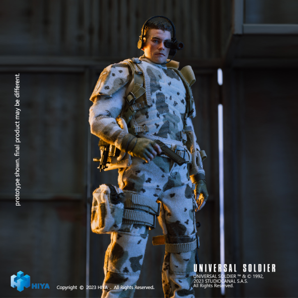 Exquisite Super 1/12 Scale Universal Soldier Luc Deveraux