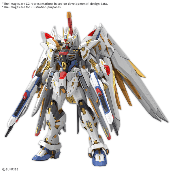 ロボット MGEX 1/100 STRIKE FREEDOM GUNDAM Bandai Hobby MGEX 1/100 MIGHTY STRIKE FREEDOM GUNDAM - Hobby Bee