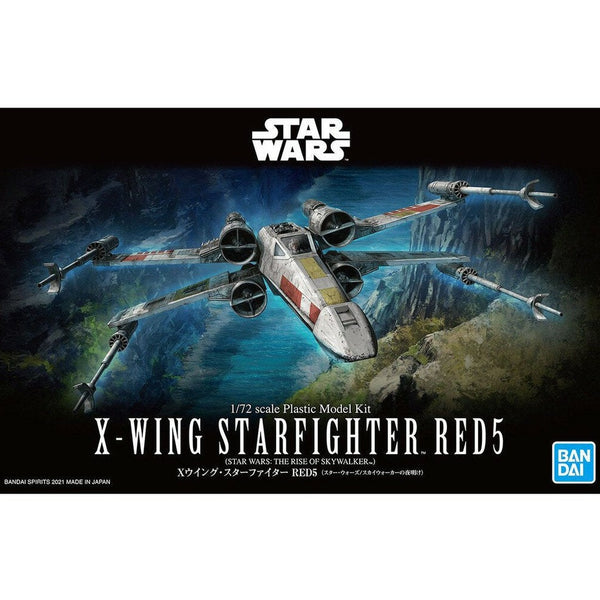 Bandai Hobby Star Wars 1/72 X-Wing Starfighter Red5 (Star Wars:The Rise Of Skywalker) (5061554)