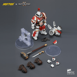 WARHAMMER Game Edition White Scars Assault Intercessor Champion with Thunder Hammer and Bolt Pistol