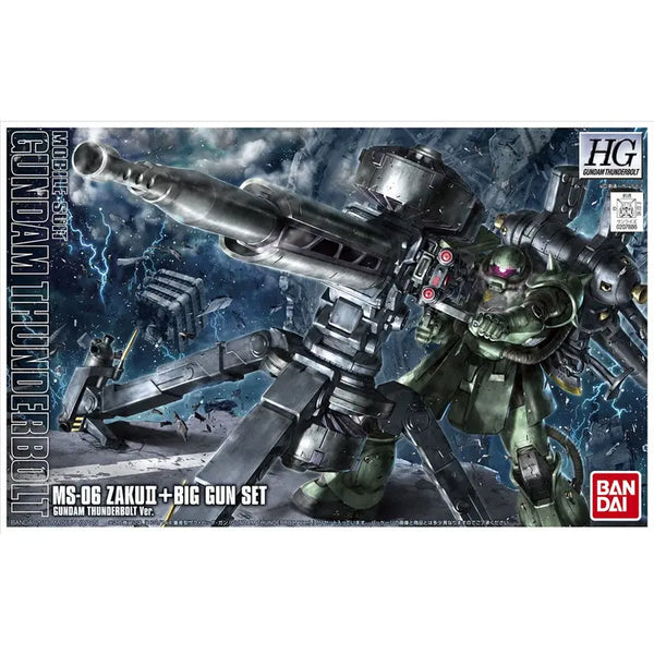 Bandai Hobby HG 1/144 ZAKU II+BIG GUN SET [GUNDAM THUNDERBOLT Ver