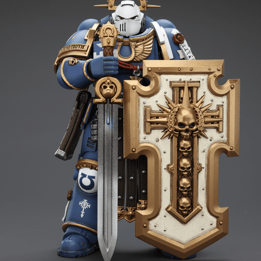 WARHAMMER Ultramarines Torvald with Power Sword, Stormshield and Bolt Pistol