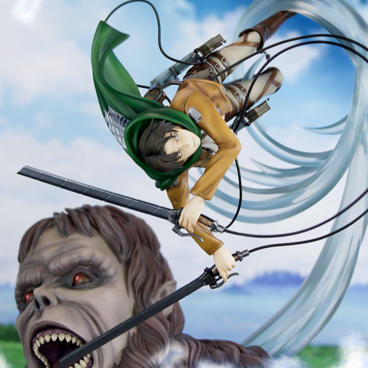 Levi vs Beast Titan Ver.