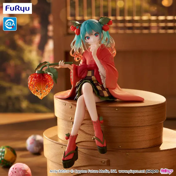 Hatsune Miku Noodle Stopper Figure Flower Fairy Winter Cherry