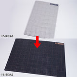 MADWORKS MH-28 A2 FOLDABLE MODEL CUTTING MAT (BLACK-WHITE)