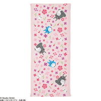 Studio Ghibli Imabari Gauze Series (Face Towel) "My Neighbor Totoro" - Flower (Pink)