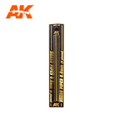 AK Interactive BRASS PIPES 0.6mm, 5 units