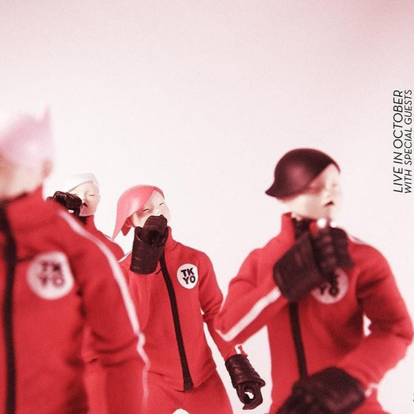 PopBot Tomorrow King Tkyo Red Ver 12" 4 Figure Set