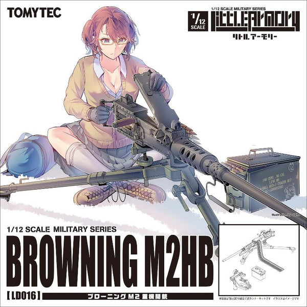 TomyTec Little Armory 1/12 LD016 Browning M2HB Machine Gun