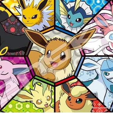 Eevee Friends "Pokemon" Ensky Artcrystal Puzzle (300-AC064)