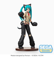 SEGA Hatsune Miku: Project DIVA Arcade Future Tone SPM Figure Hatsune Miku Kitty Cat