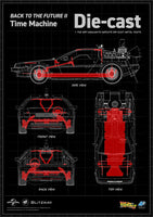 Back to the Future II Time Machine 1/6 Scale Vehicle