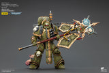 WARHAMMER Death Guard Plague Marine Icon bearer with Boltgun and Plague knife