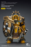 Imperial Fists Legion Praetor in Tartaros Terminator Armour with Power Sword and Vigil Storm Shield