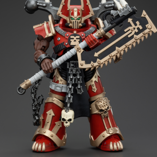 WARHAMMER World Eaters Khorne Berzerker with Eviscerator Chainaxe