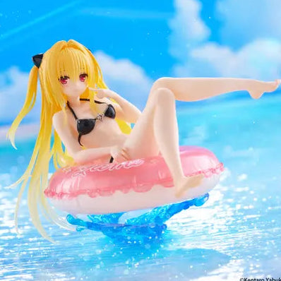 To Love Ru Darkness Aqua Float Girls Figure Golden Darkness